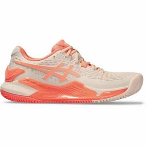 ASICS GEL-RESOLUTION 9 W CLAY Női teniszcipő, rózsaszín, méret 39.5 kép