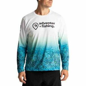 ADVENTER & FISHING UV T-SHIRT Férfi funkcionális UV felső, fehér, méret kép