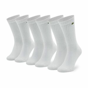 3 pár uniszex hosszú szárú zokni Lacoste RA4182 Fehér kép