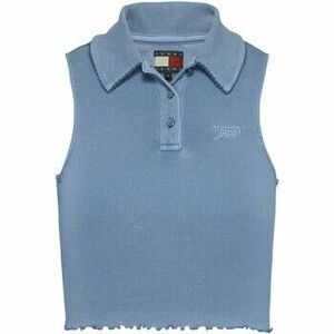 Trikók / Ujjatlan pólók Tommy Hilfiger TJW CRP GMD RIB SL DW0DW20295 kép