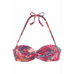 s.Oliver Bikini felső kék / sötétzöld / rózsaszín kép