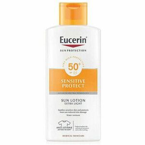 Napvédők Eucerin Extra Light Sensitive Protect Sunscreen Lotion SPF 50+ kép