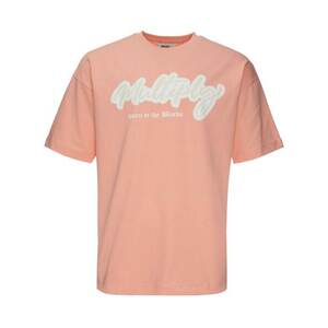 Multiply Apparel Póló világos bézs / sárgabarack / fehér kép