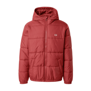 LEVI'S ® Átmeneti dzseki 'Telegraph Hood Shrt Jkt' tűzpiros / fekete / fehér kép