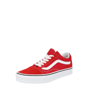 VANS Rövid szárú sportcipők 'Old Skool' piros / fehér kép