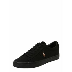 Polo Ralph Lauren Rövid szárú sportcipők 'Sayer' bézs / barna / fekete / fehér kép