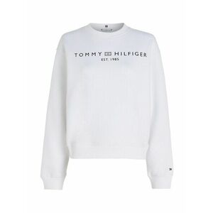 TOMMY HILFIGER Tréning póló fekete / fehér kép