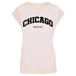 Merchcode Póló 'Chicago' púder / fekete kép