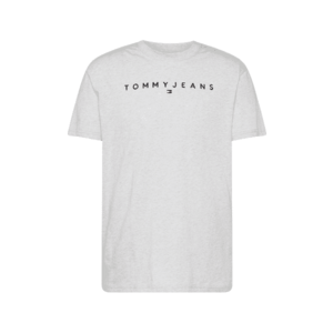 Tommy Jeans Póló szürke melír / fekete kép