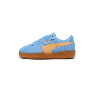 PUMA Rövid szárú sportcipők 'Palermo' kék / aranysárga / arany kép