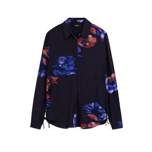 Desigual Blúz sötétlila / piros / fekete kép