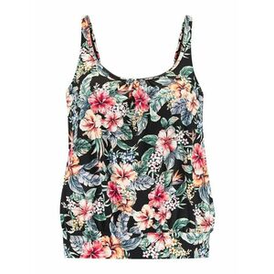 LASCANA Tankini zöld / vérvörös / fekete / fehér kép