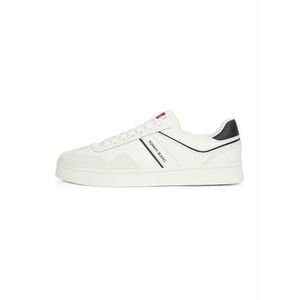 Tommy Jeans Rövid szárú sportcipők 'The Greenwich' ekrü / sötétkék / piros / fekete kép