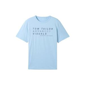 TOM TAILOR Póló égkék / sötétszürke kép