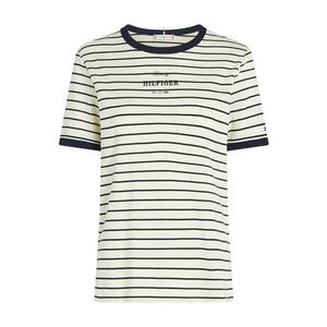 TOMMY HILFIGER Póló tengerészkék / fehér kép