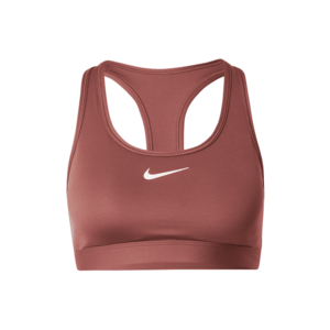 NIKE Sportmelltartók 'SWOOSH' burgundi vörös / fehér kép