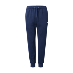 Nike Sportswear Nadrág 'Club Fleece' tengerészkék / fehér kép