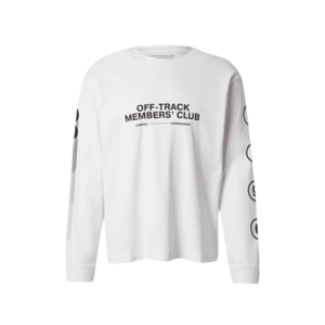 JACK & JONES Póló 'JCOREFLEX' fekete / fehér kép