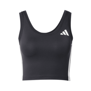 ADIDAS PERFORMANCE Sport top fekete / fehér kép