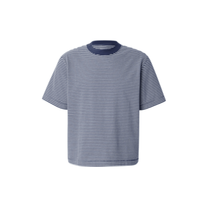 Abercrombie & Fitch Póló tengerészkék / fehér kép