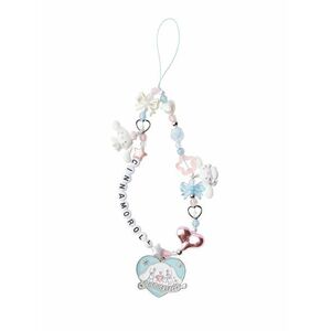 Bershka Medál 'CINNAMOROLL' kék / rózsaszín / fekete / fehér kép