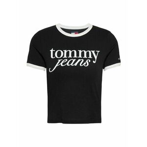 Tommy Jeans Póló fekete / fehér kép