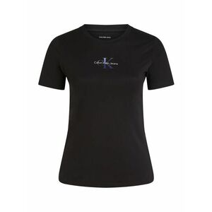 Calvin Klein Jeans Curve Póló tengerészkék / fekete / fehér kép