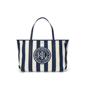 Lauren Ralph Lauren Shopper táska 'EMERIE' krém / lila melír kép