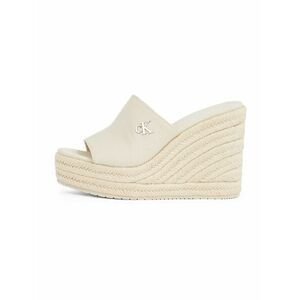 Calvin Klein Jeans Papucs taupe / ezüst kép