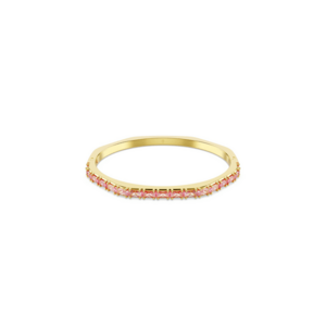 Swarovski Karkötő arany / rózsaszín kép