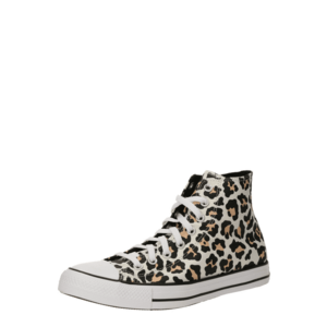 CONVERSE Magas szárú sportcipők 'CTAS' teveszín / fekete / fehér kép