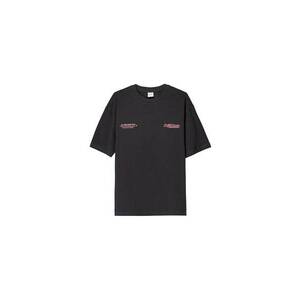 Bershka Póló sötét-rózsaszín / fekete / fehér kép