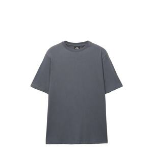 Pull&Bear Póló sötétszürke kép
