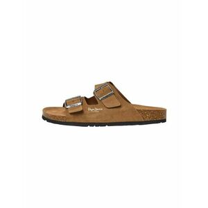 Pepe Jeans Papucs sötét bézs kép