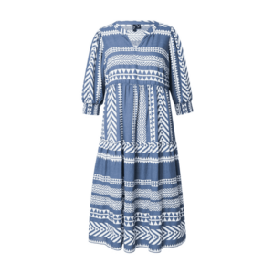 Vero Moda Curve Ruha 'VMCDicthe' galambkék / fehér kép