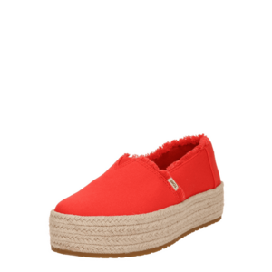 TOMS Espadrilles 'VALENCIA' rikító piros kép