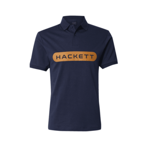 Hackett London Póló tengerészkék / mustár kép