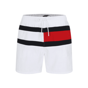 Tommy Hilfiger Underwear Rövid fürdőnadrágok tengerészkék / piros / fehér kép