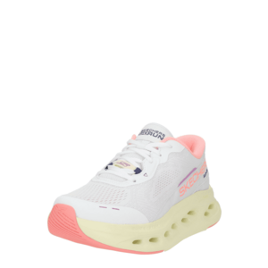 SKECHERS Sportcipő 'MAX CUSHIONING GLIDE-STEP' tengerészkék / világos sárga / lazac / fehér kép
