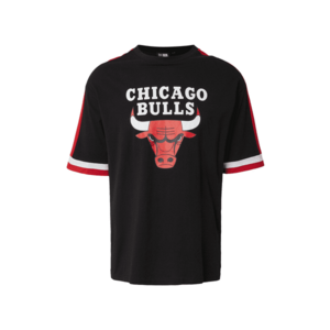 NEW ERA Póló 'NBA PANEL' piros / fekete / fehér kép
