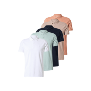 HOLLISTER Póló tengerészkék / menta / lazac / púder / fehér kép