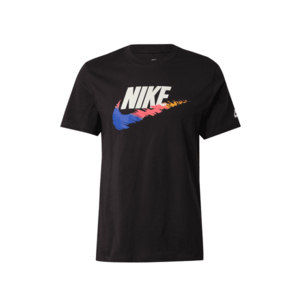 Nike Sportswear Póló kék / rózsaszín / fekete / fehér kép
