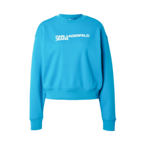 KARL LAGERFELD JEANS Tréning póló 'ESSENTIAL' égkék / fehér kép