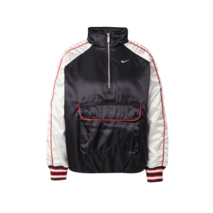 Nike Sportswear Átmeneti dzseki 'STREET' piros / fekete / fehér kép
