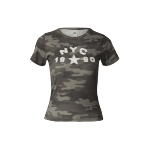 BDG Urban Outfitters Póló 'NYC 1990' világosszürke / khaki / olíva / sötétzöld kép