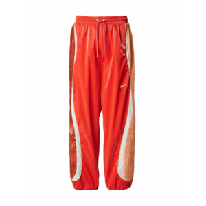 Nike Sportswear Nadrág narancs / narancsvörös / fehér kép