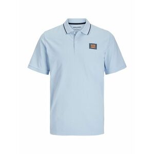 JACK & JONES Póló 'JJHUDSON' tengerészkék / világoskék kép