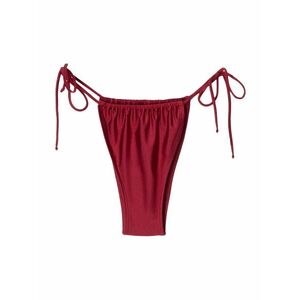 Bershka Bikini nadrágok burgundi vörös kép