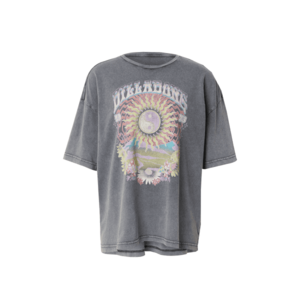 BILLABONG Oversize póló 'CELIO GRANDE' világoskék / fekete / piszkosfehér kép