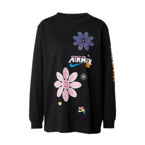 Nike Sportswear Póló lila / rózsaszín / fekete / fehér kép